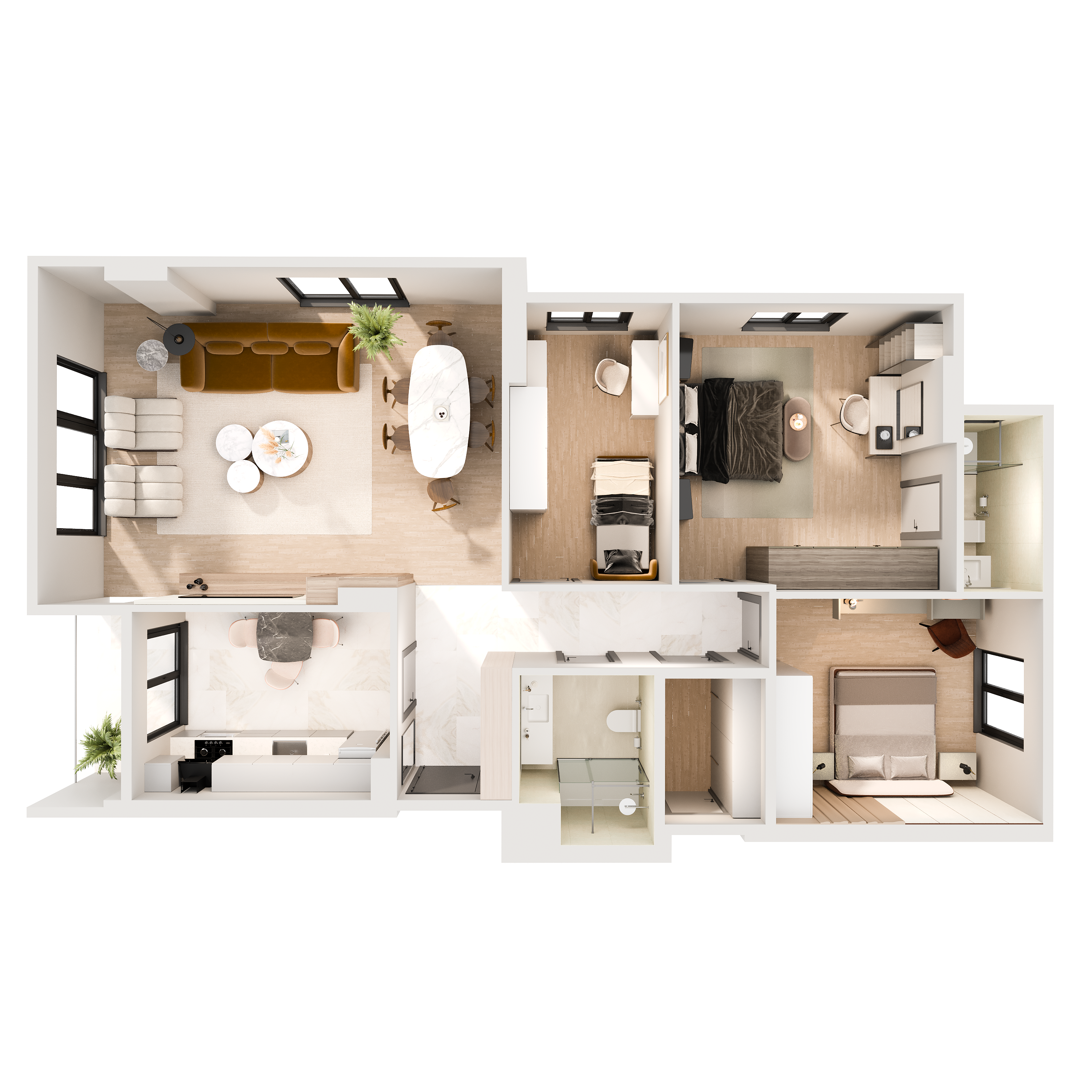 Polat Apartmanı — plan 1