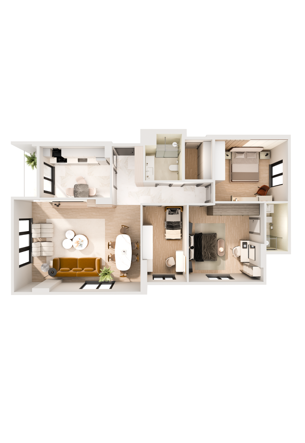 Polat Apartmanı — plan 2