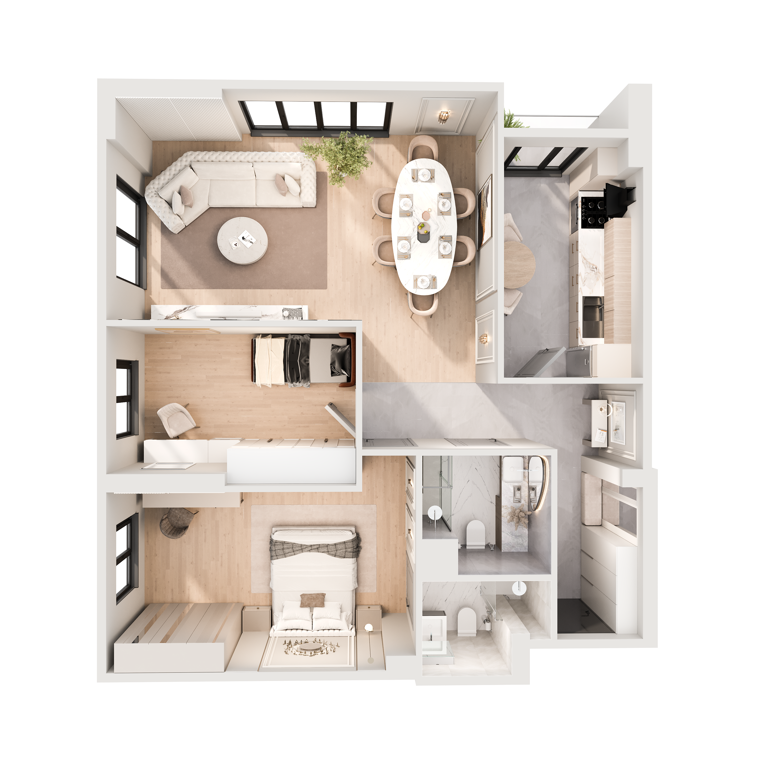 Pınar Apartmanı — plan 1