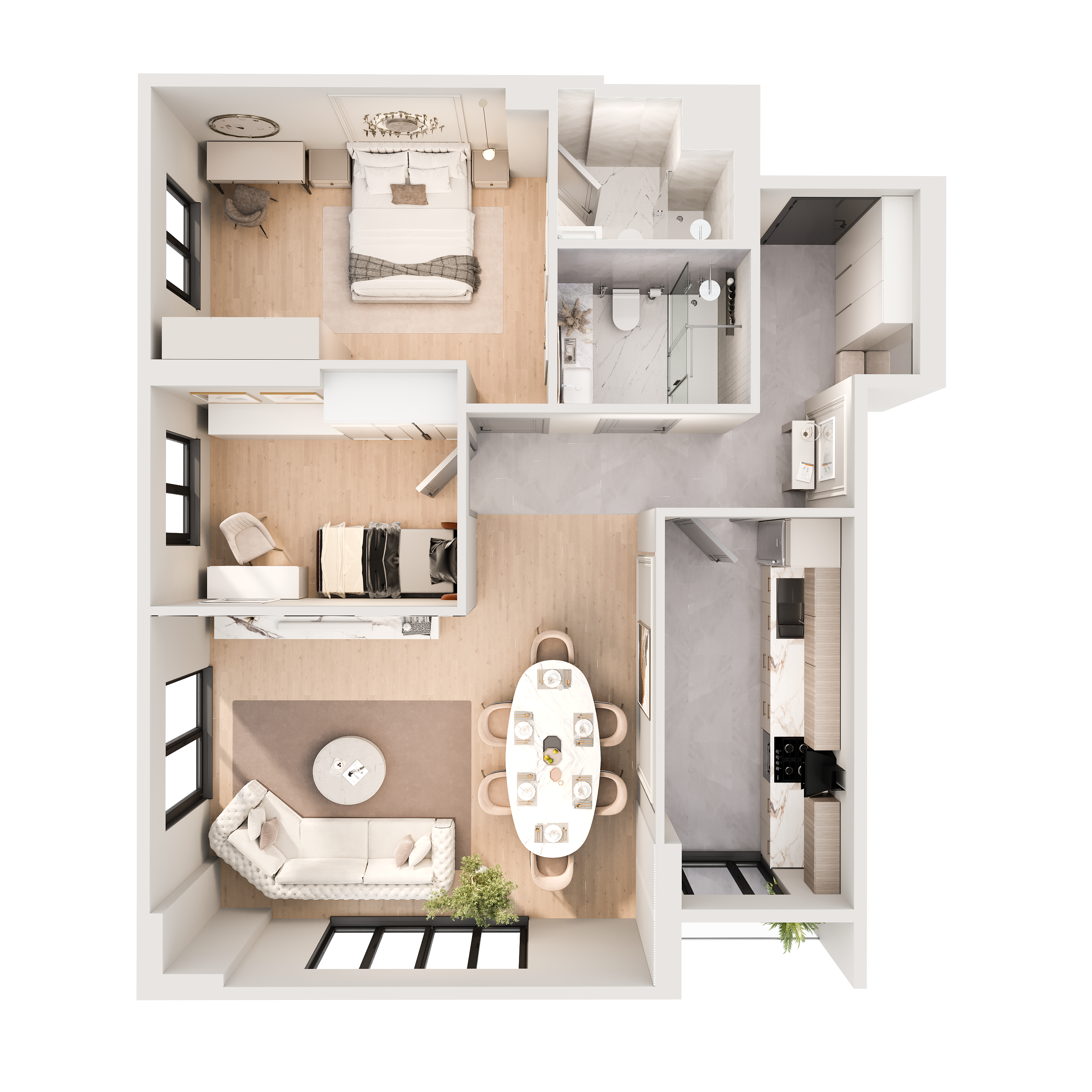 Pınar Apartmanı — plan 2