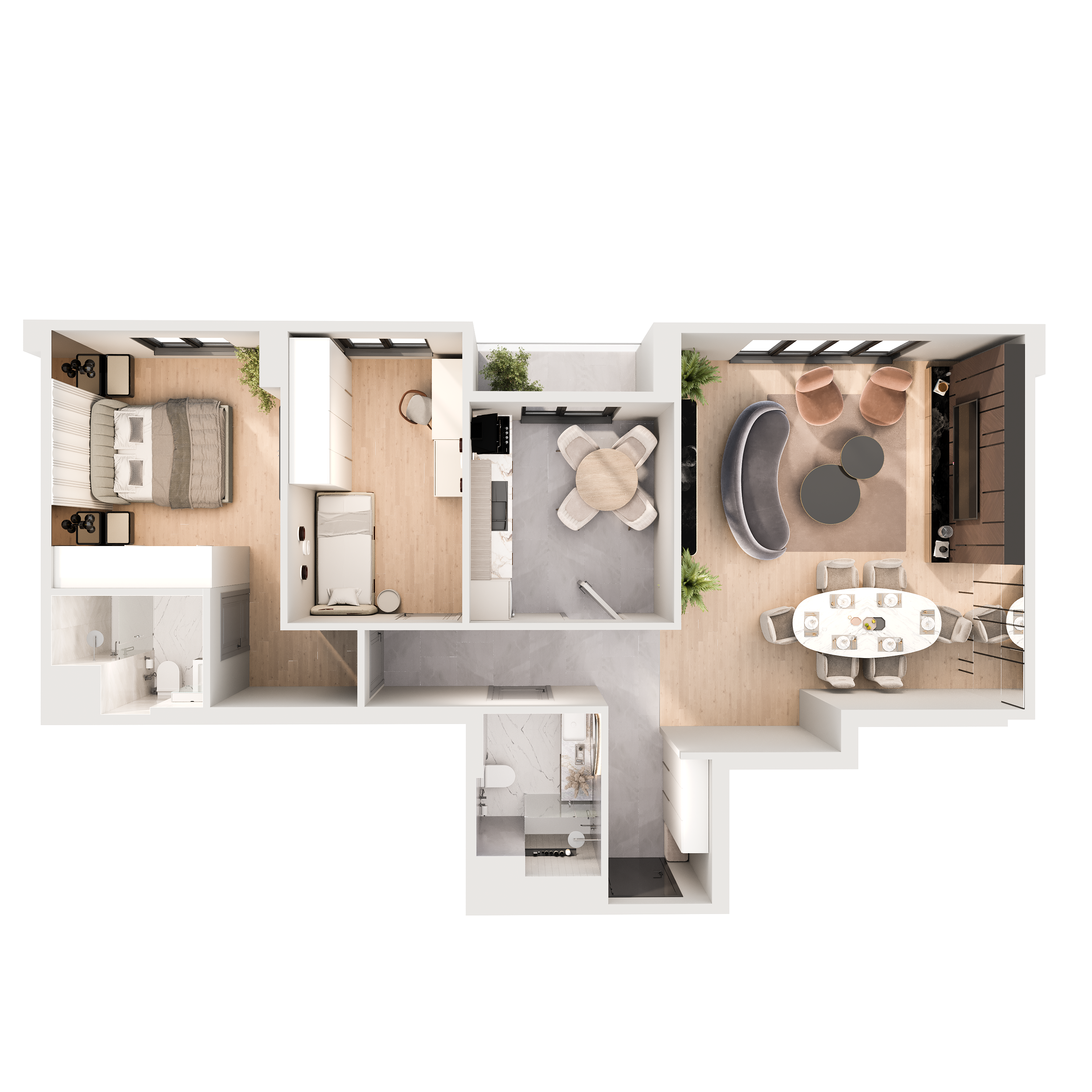 Pınar Apartmanı — plan 3