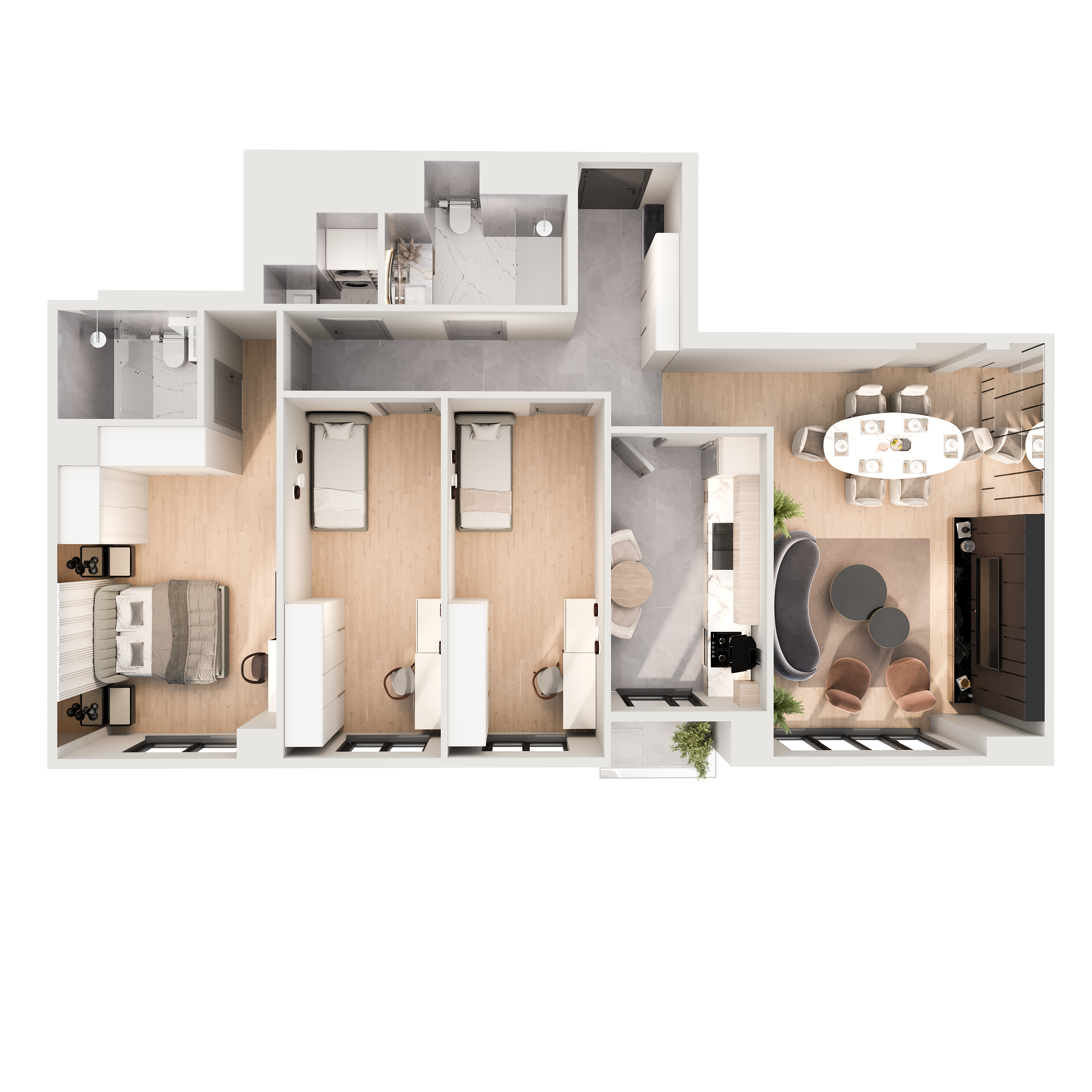 Pınar Apartmanı — plan 4