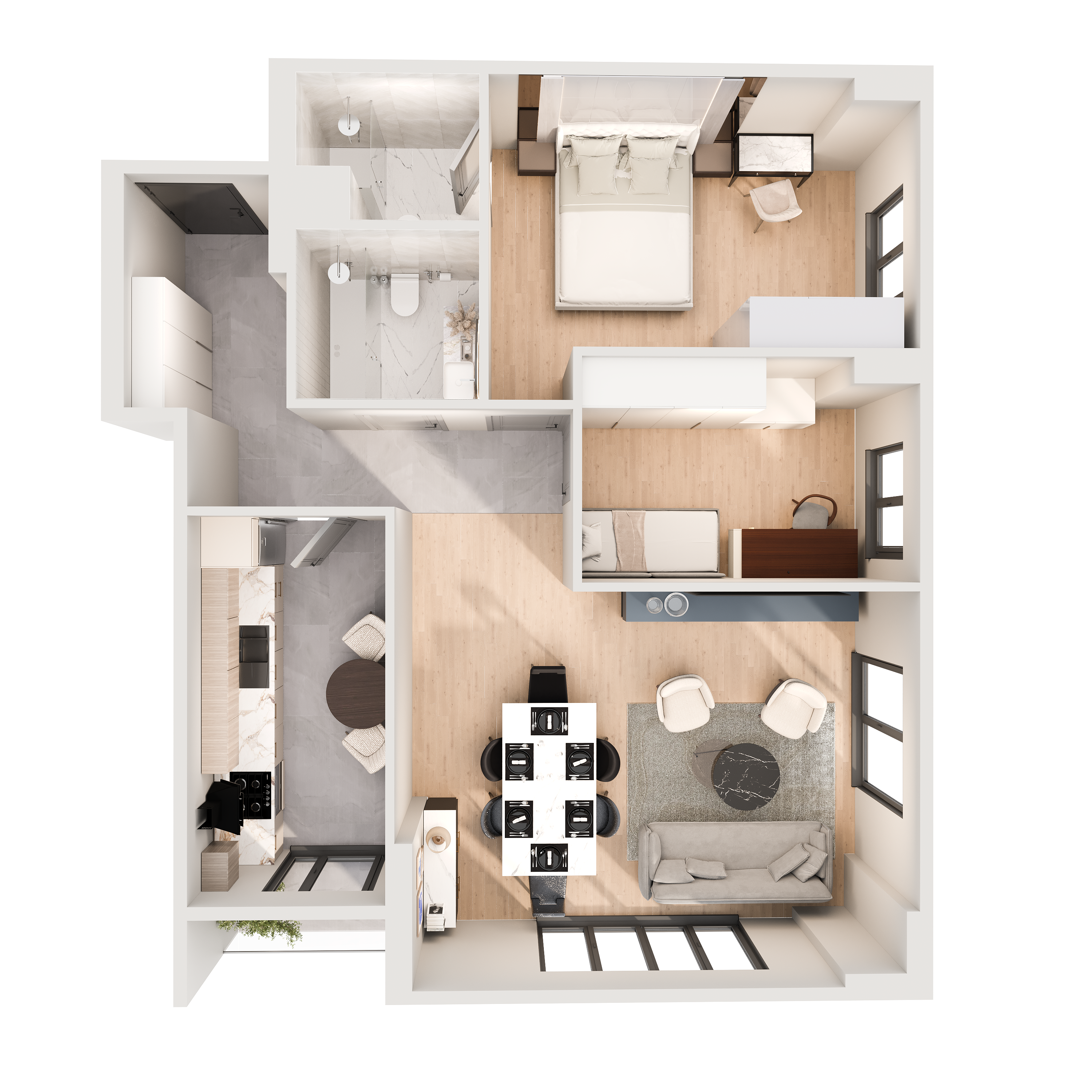 Pınar Apartmanı — plan 6