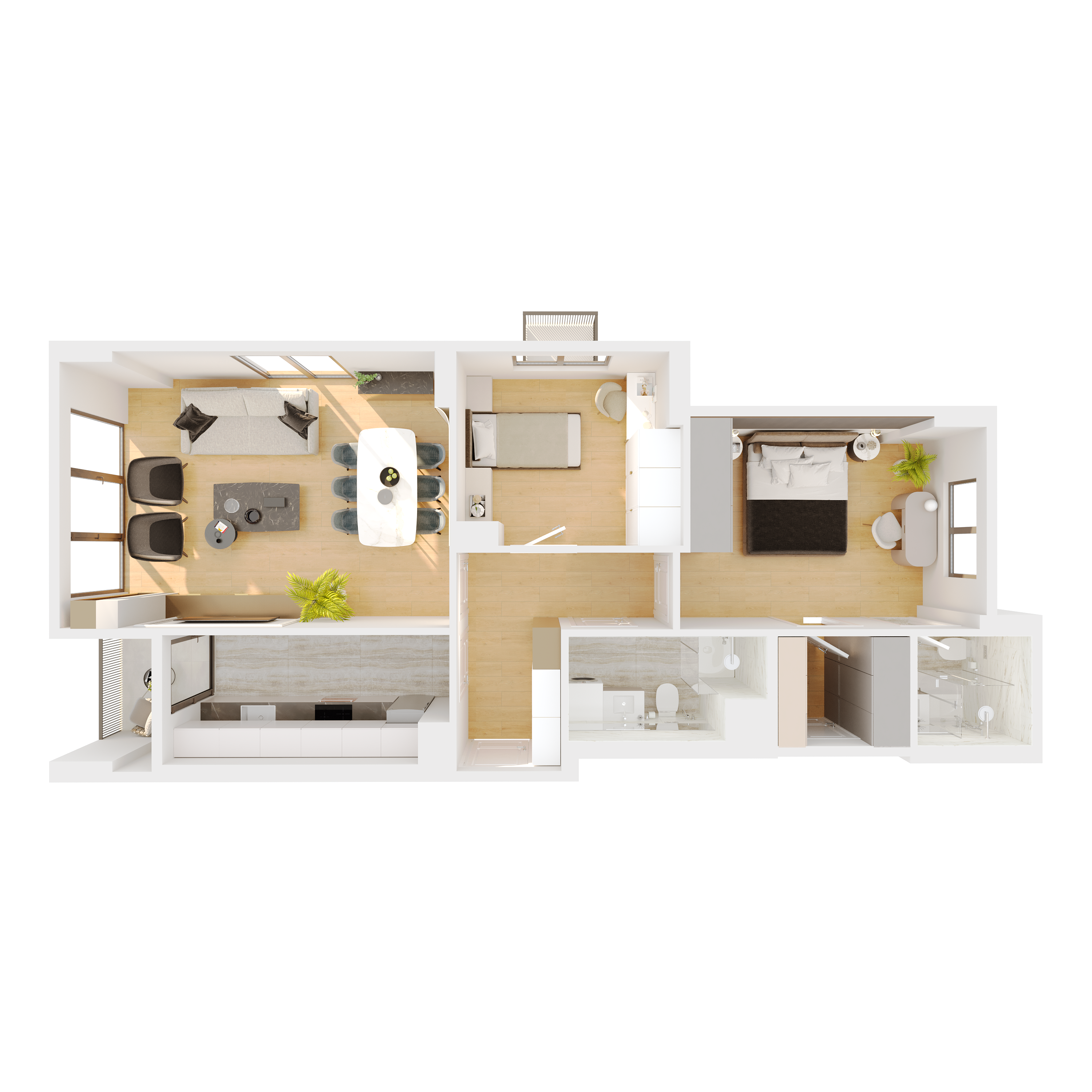 Atam Apartmanı — plan 1